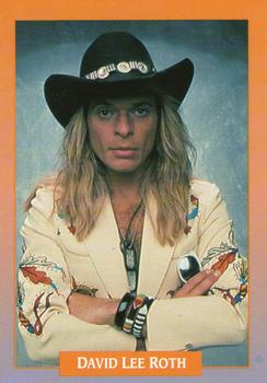 1991 Brockum Rock Cards #220 David Lee Roth Front