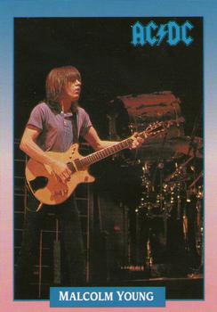 1991 Brockum Rock Cards #75 Malcolm Young Front
