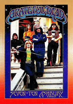 1991 Brockum Rock Cards - Grateful Dead Legacy #8 Seven-Ten Ashbury 1967 Front