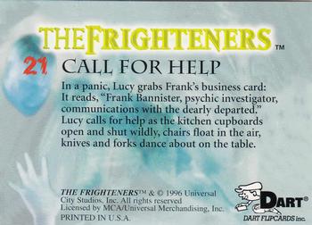1996 Dart The Frighteners #21 Call For Help Back