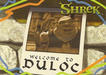 2001 Dart Shrek #17 Welcome To Duloc Front