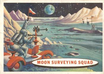 1968 Topps Target Moon (Salmon Backs) #43 Moon Surveying Squad Front