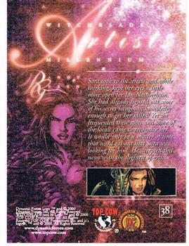 2000 Dynamic Forces Witchblade Millennium #38 Sara took to the streets and while working, k Back