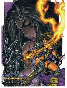 2000 Dynamic Forces Witchblade Millennium #48 In issue three we were first beginning to get Front