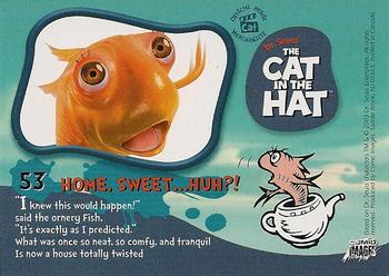 2003 Comic Images The Cat in the Hat #53 Home, Sweet...Huh?! Back