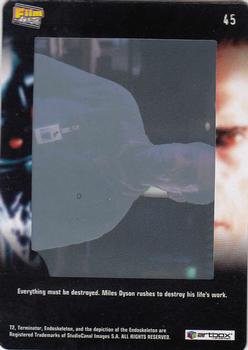 2003 ArtBox Terminator 2 FilmCardz #45 Changing the Future Back