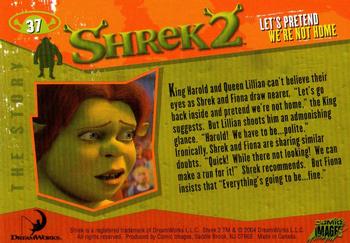 2004 Comic Images Shrek Movie 2 #37 Let's Pretend We're Not Home Back