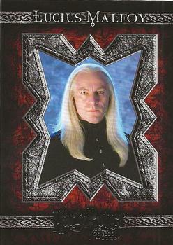 2005 ArtBox Harry Potter and the Goblet of Fire #16 Lucius Malfoy Front