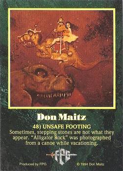 1994 FPG Don Maitz #48 Unsafe Footing Back