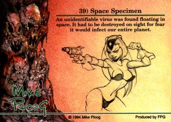 1994 FPG Mike Ploog #39 Space Specimen Back