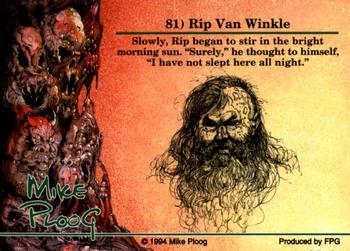 1994 FPG Mike Ploog #81 Rip Van Winkle Back