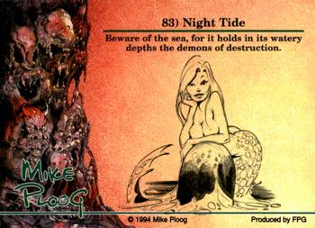1994 FPG Mike Ploog #83 Night Tide Back