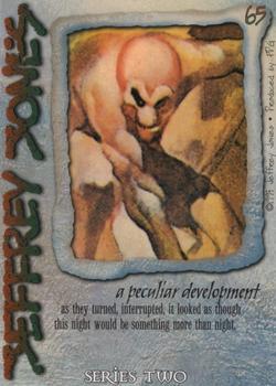 1995 FPG Jeffrey Jones II #65 a peculiar development Back