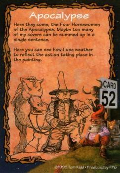 1995 FPG Tom Kidd #52 Apocalypse Back