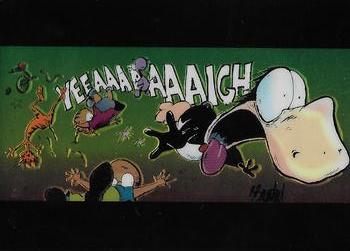 1995 Krome Bloom County / Outland #85 The Outland Gang travel down bad hea Front