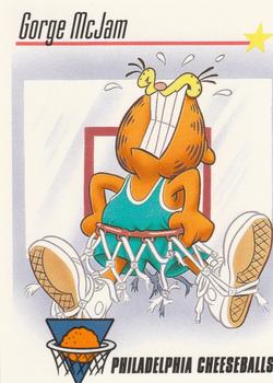 1992 SkyBox Garfield Premier Edition #77 Gorge McJam Front