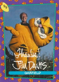 1992 SkyBox Garfield Premier Edition #99 Thanks! Jim Davis Front