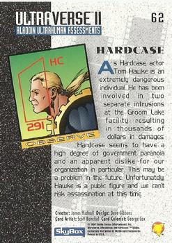 1994 SkyBox Ultraverse II #62 Hardcase Back