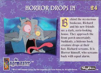 1994 Skybox Pagemaster #24 Horror Drops In Back