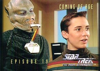 1994 SkyBox Star Trek: The Next Generation Season 1 #64 Coming of Age Front