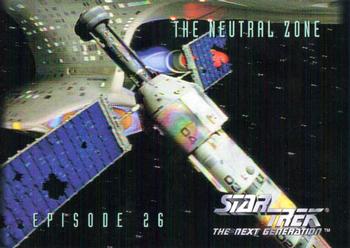 1994 SkyBox Star Trek: The Next Generation Season 1 #85 The Neutral Zone Front