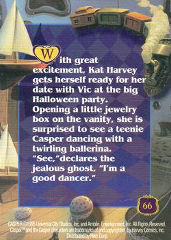 1995 Fleer Casper #66 Can't I Have This Dance? Back