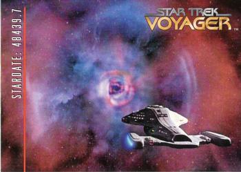 1995 SkyBox Star Trek: Voyager Season One Series Two #16 Parallax Front