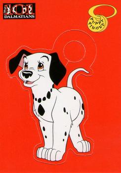 1996 SkyBox 101 Dalmatians #100 Jewel Front