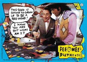 1988 Topps Pee-Wee's Playhouse #31 Pee Wee's Playhouse Front