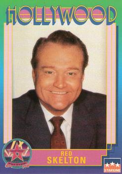 1991 Starline Hollywood Walk of Fame #180 Red Skelton Front