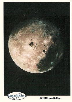 1990-92 Space Ventures Space Shots #0194 Moon From Galileo Front