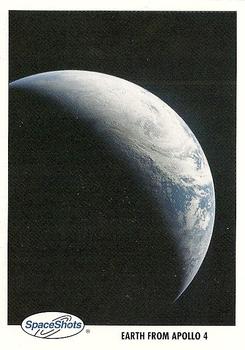 1990-92 Space Ventures Space Shots #0310 Earth from Apollo 4 Front