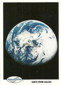 1990-92 Space Ventures Space Shots #0311 Earth from Galileo Front