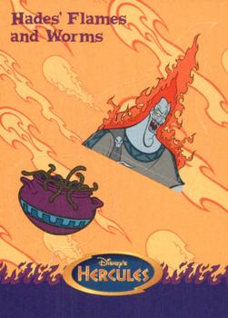 1997 Skybox Disney Hercules #78 Hades' Flames and Worms Front