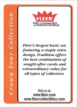 2005 Fleer American Idol Season 4 #NNO Fleer Tradition Cardboard Filler Front