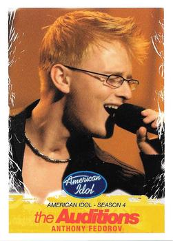2005 Fleer American Idol Season 4 #53 Anthony Fedorov Front