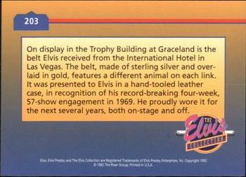 1992 The River Group The Elvis Collection #203 On display in the Trophy Building at Graceland... Back