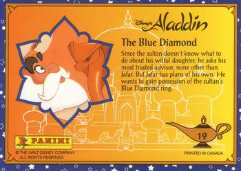 1993 Panini Aladdin #19 The Blue Diamond Back