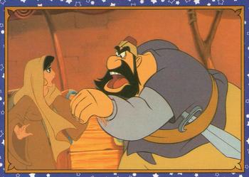 1993 Panini Aladdin #23 An Angry Merchant Front