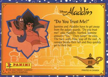 1993 Panini Aladdin #28 