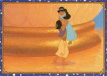 1993 Panini Aladdin #98 The Princess's Choice Front