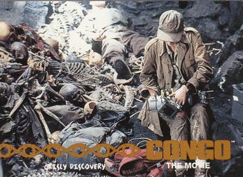 1995 Upper Deck Congo the Movie #55 Grisly Discovery Front