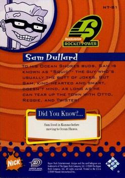 2004 Upper Deck Nicktoons #NT-81 Sam Dullard Back
