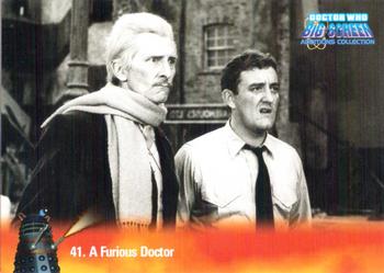 2008 Strictly Ink Doctor Who Big Screen Additions #41 A Furious Doctor Front