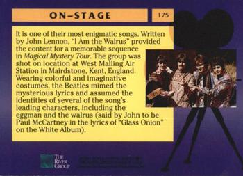 1993 The River Group The Beatles Collection #175 It is one of their most enigmatic songs. Written by Joh Back