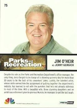 2013 Press Pass Parks and Recreation #75 Jim O'Heir as Jerry Gergich Back