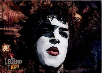 2010 Press Pass The Legend of Kiss #18 Paul Stanley Front