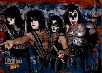 2010 Press Pass The Legend of Kiss #91 KISS Front