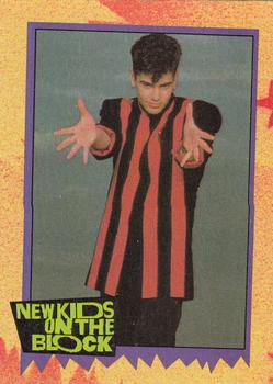 1989 Topps New Kids on the Block #75 NKOTB Quiz! Question #16 Front