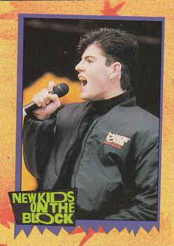 1989 Topps New Kids on the Block #79 NKOTB Quiz! Question #20 Front
